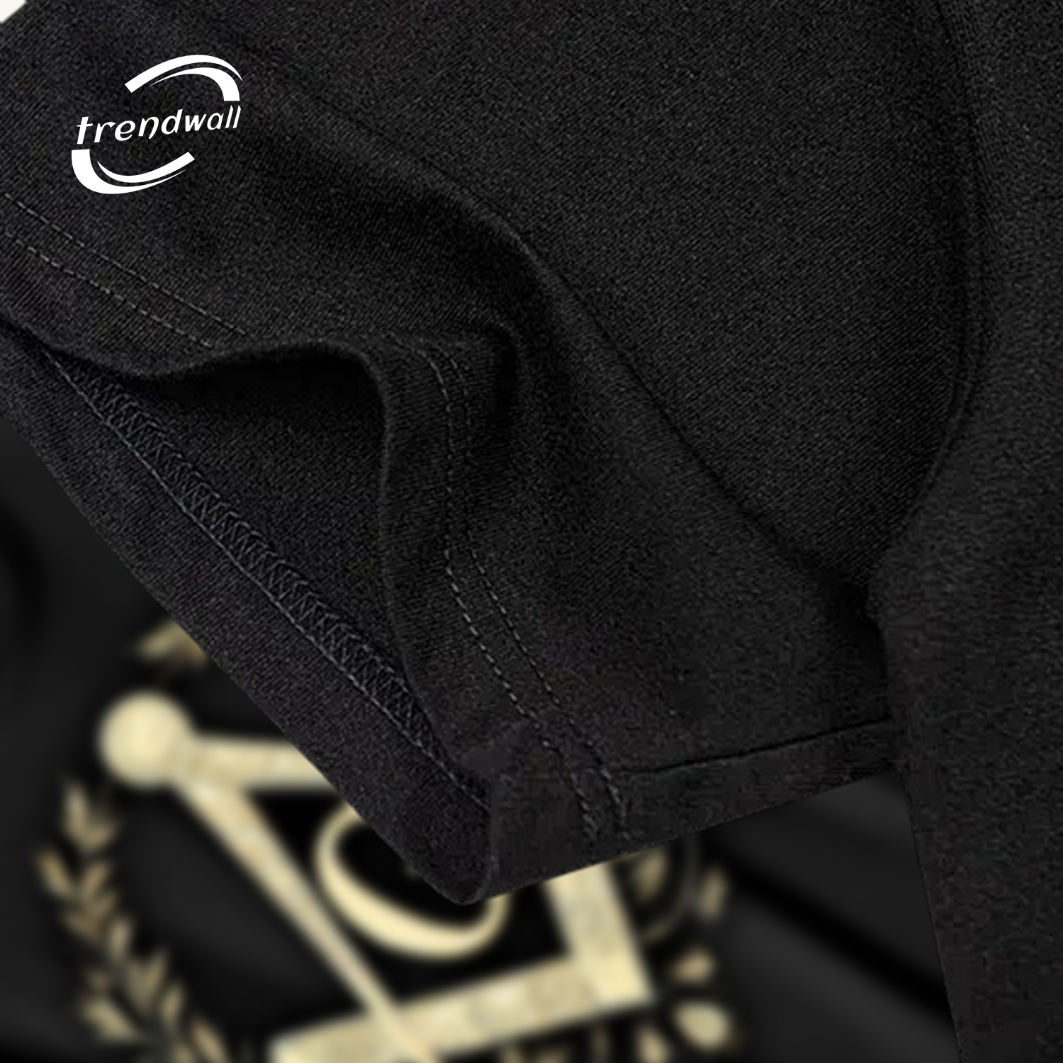 Masonic T-Shirt – Gold Square & Compass Symbol on Soft Everyday Fabric