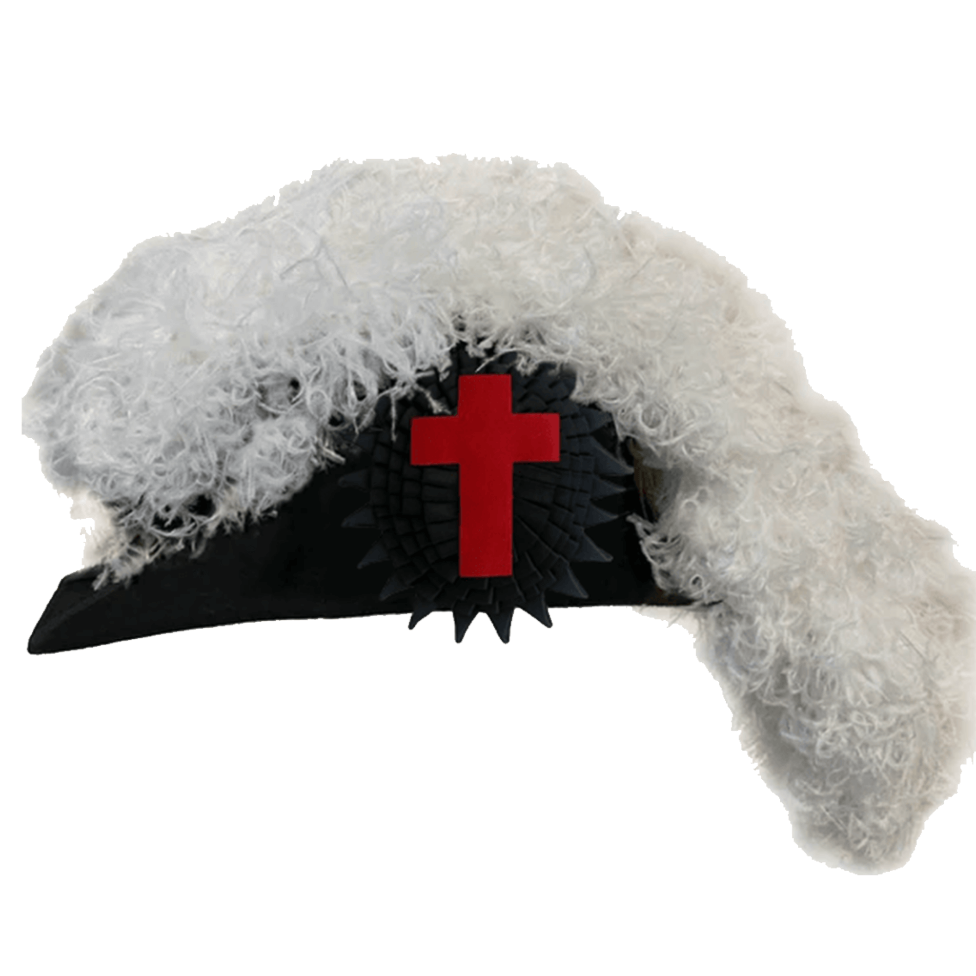 Sir Knights Templar Commandery Chapeau Red Cross
