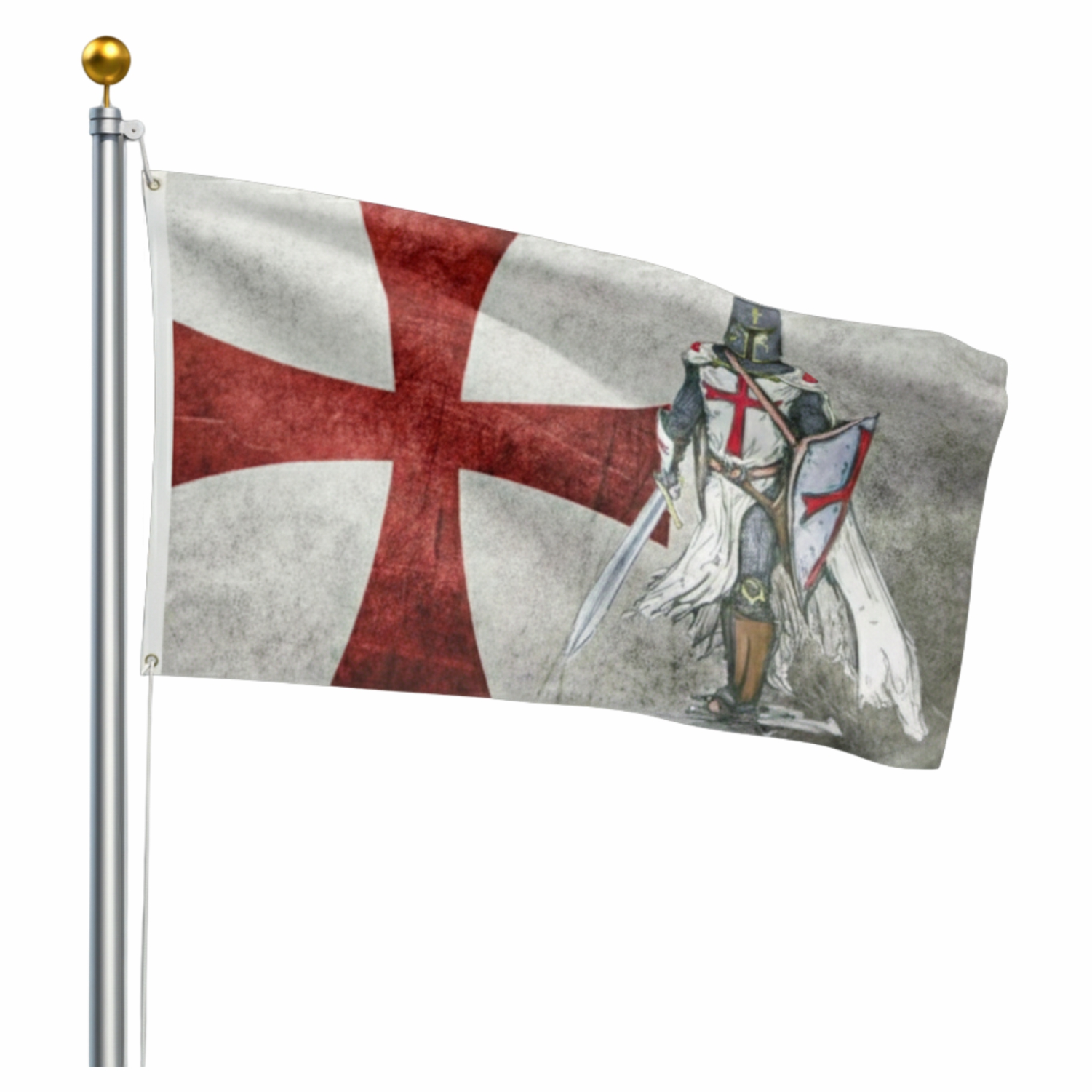 Knights Templar Commandery Flag 