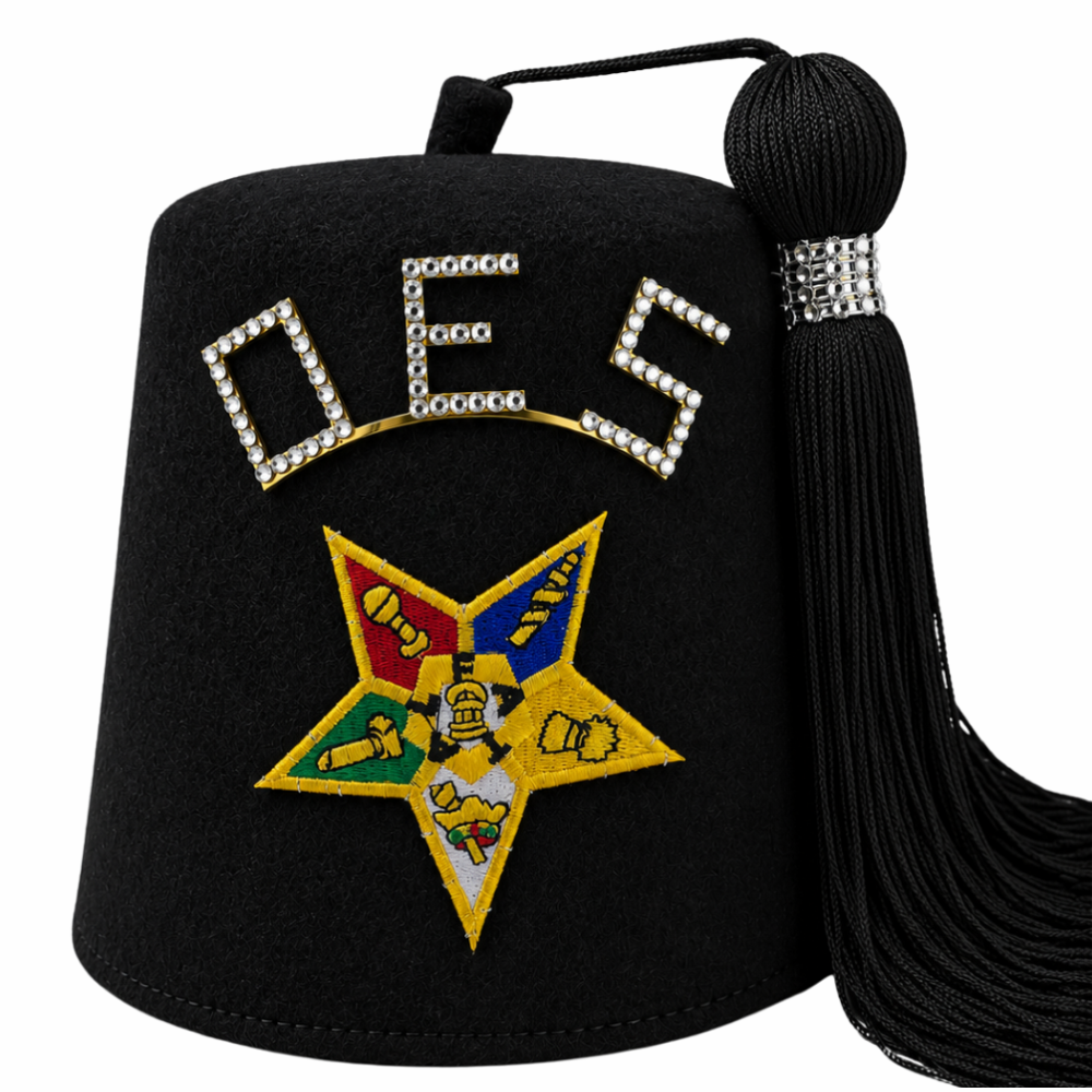 OES Black Fez