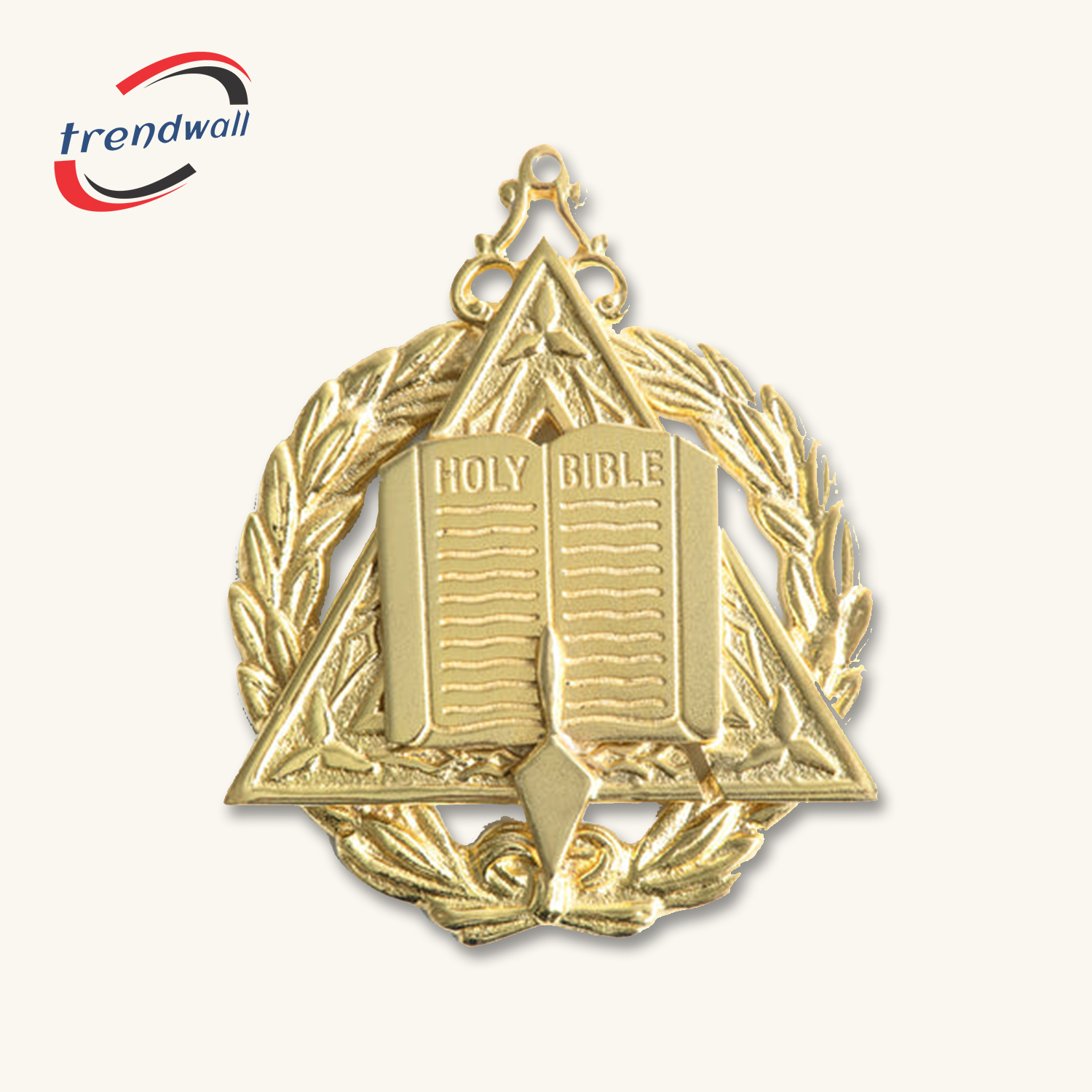 Grand Chaplain Royal & Select Masters Officer Collar Jewel Gold Plated