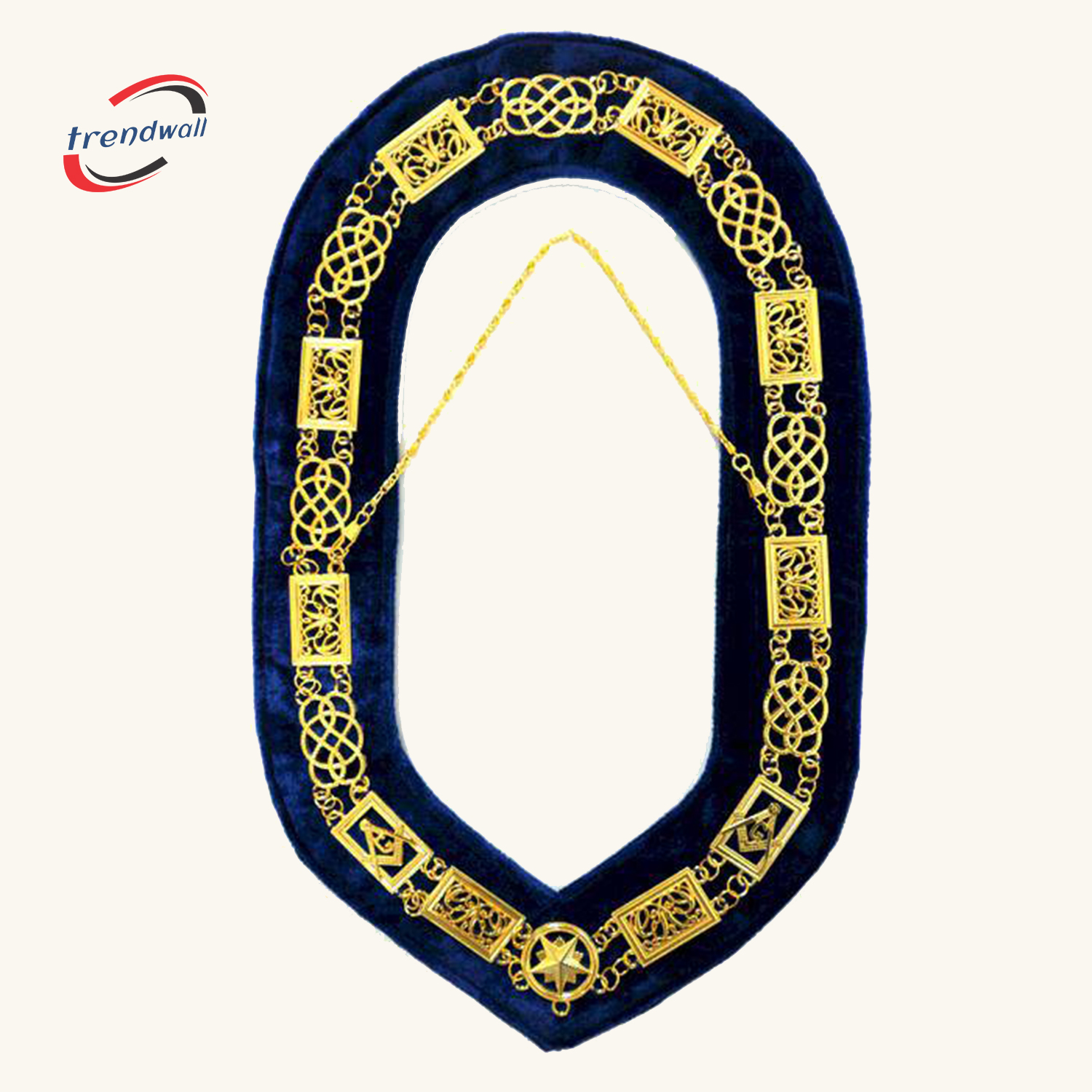 Grand Officers Blue Lodge Chain Collar