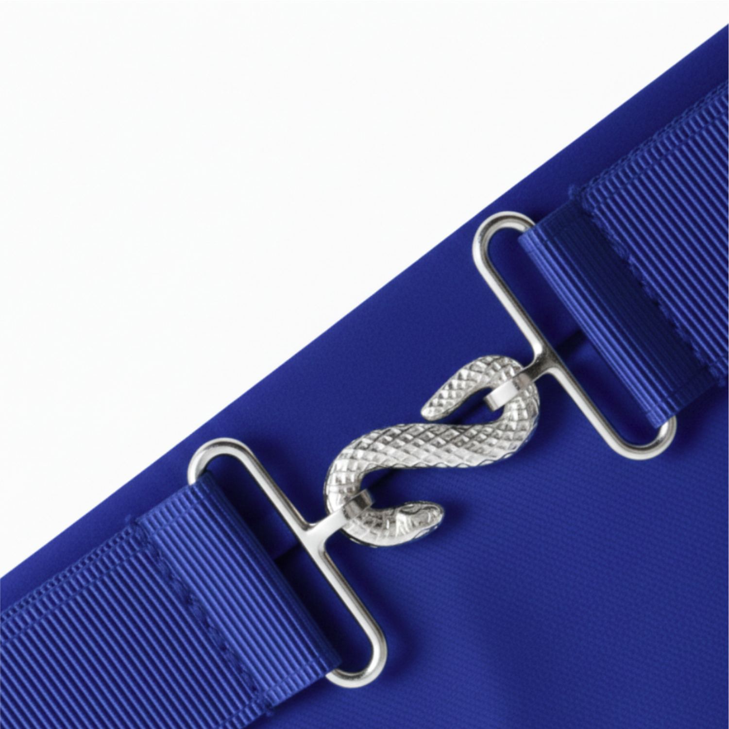 GRAND ARCHITECT ALLIED MASONIC DEGREES APRON - BLUE RIBBON