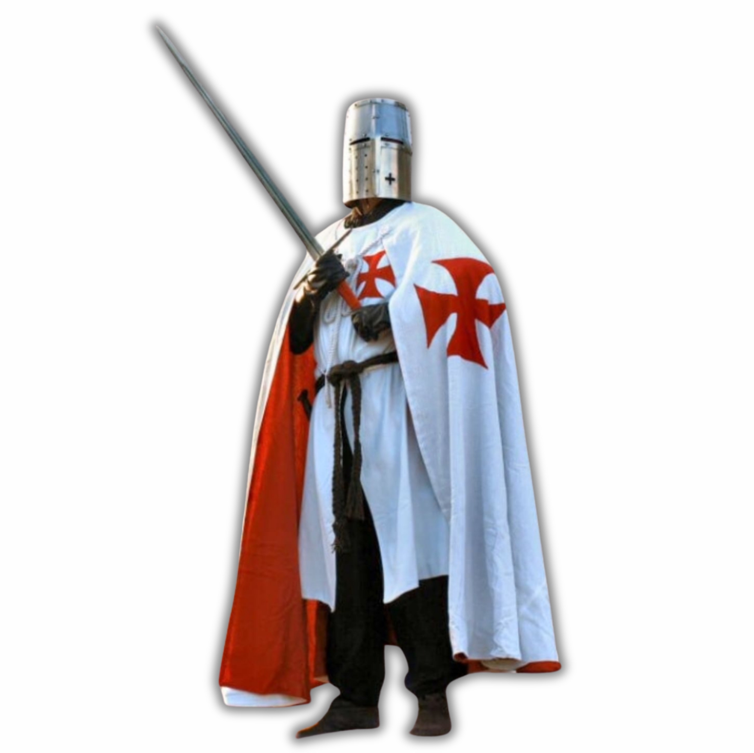 Knight Templar Cape with Tabard