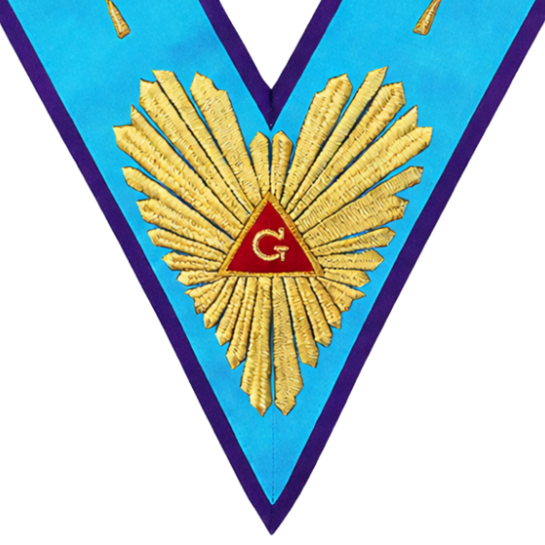 Worshipful Master Memphis Misraim French Regulation Collar