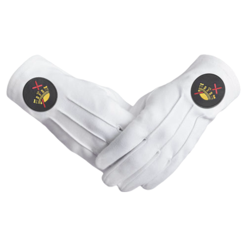 Knights Templar Commandery Gloves