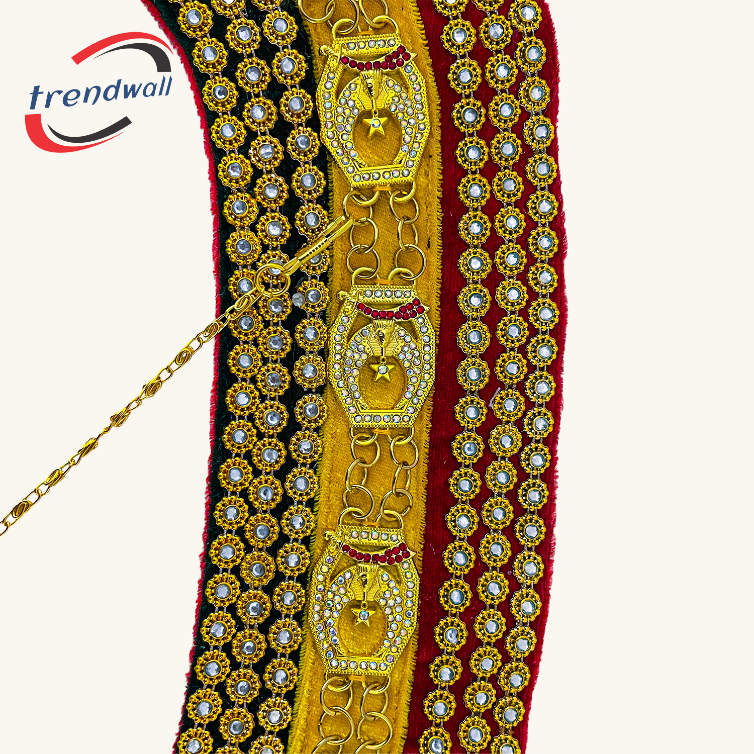 Masonic Shriners Tri-Color Chain Collar