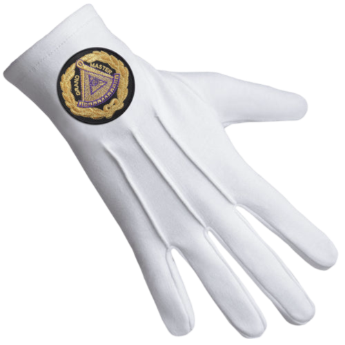 Grand Master Blue Lodge Gloves
