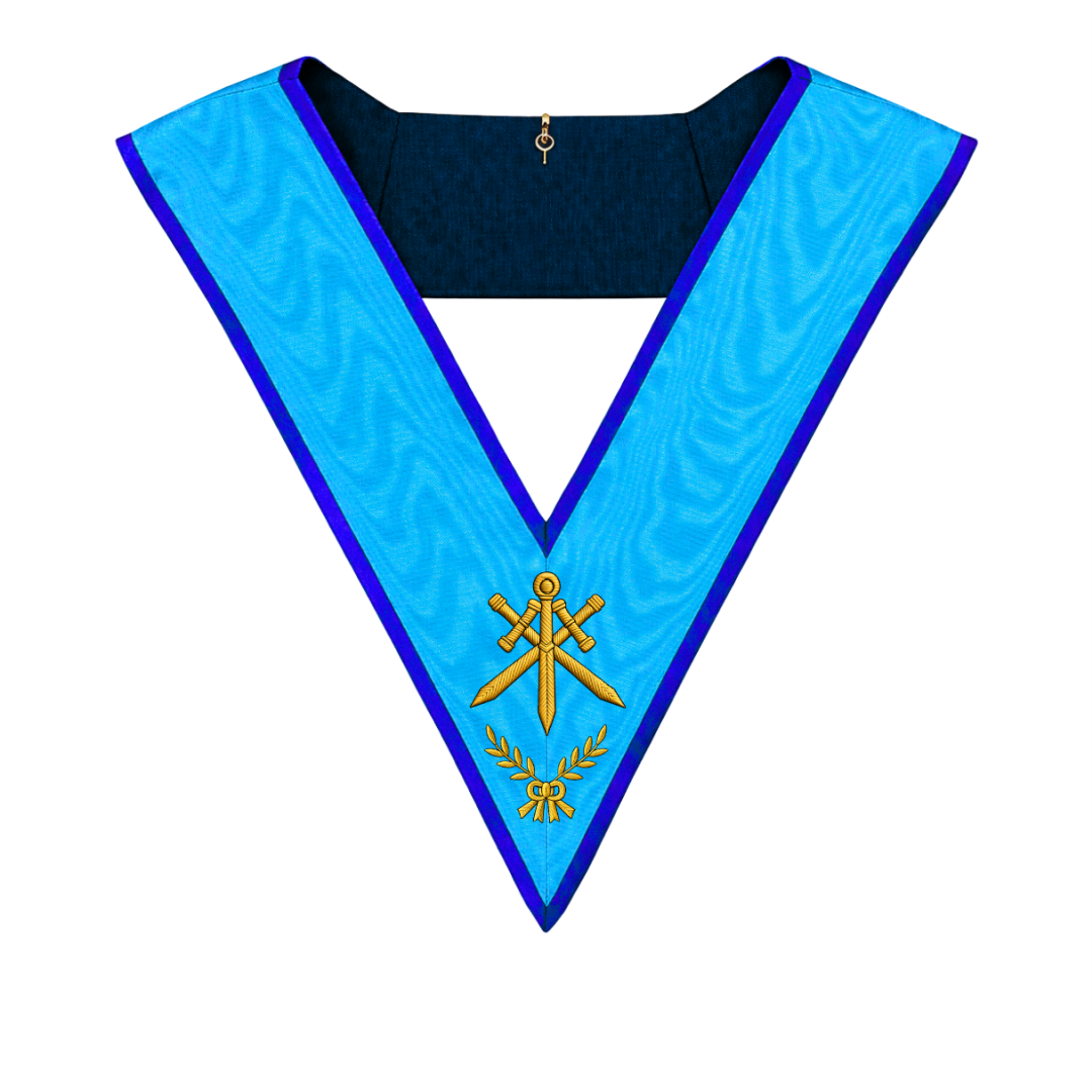 Master of Ceremonies Memphis Misraim French Regulation Officer Collar 