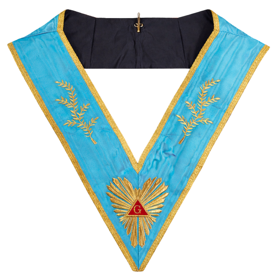 Past Worshipful Master Memphis Misraim French Regulation Collar