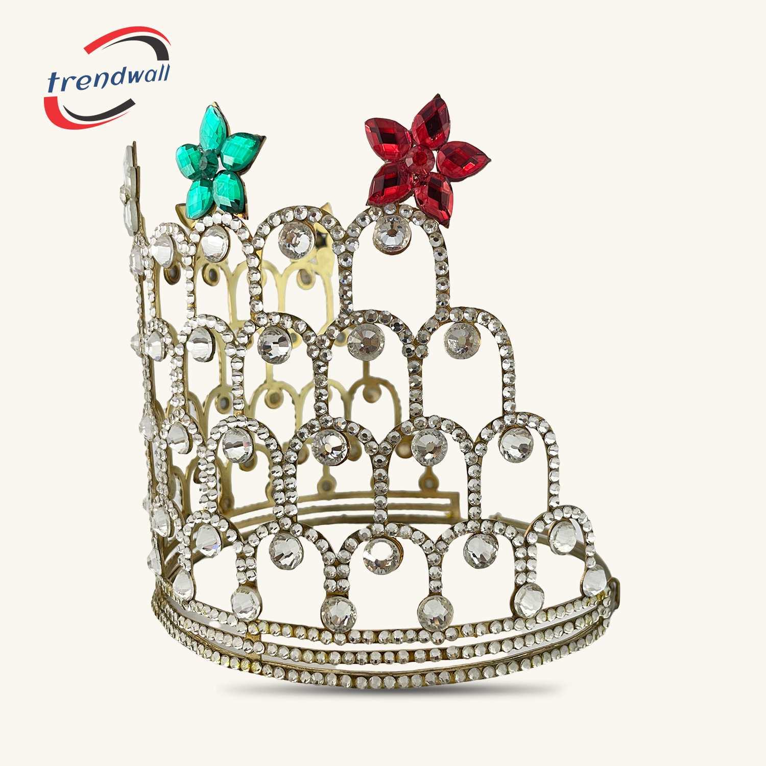 Masonic OES Five Stars Big Tall Temple Style Crown