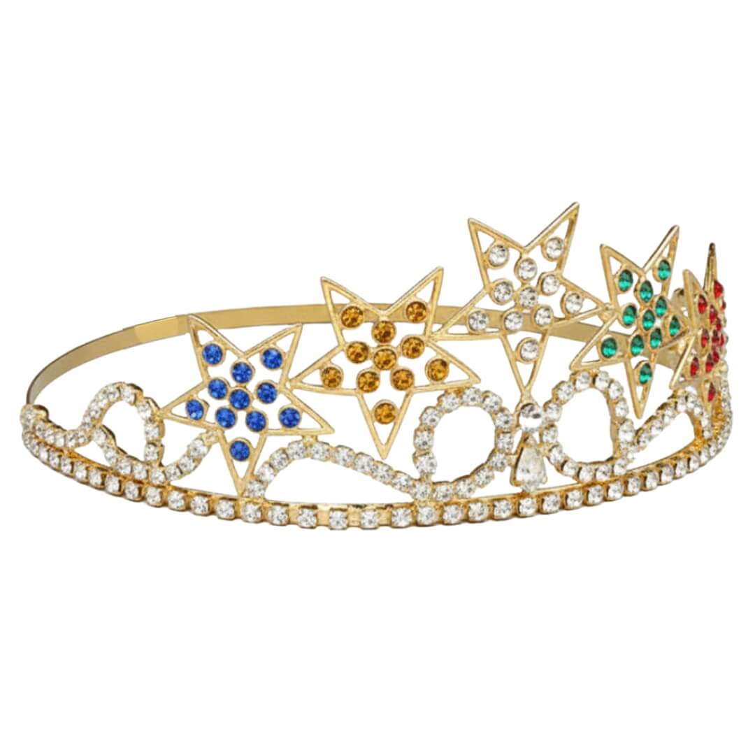 Freemason 5 Star Grand Matron OES Crown 