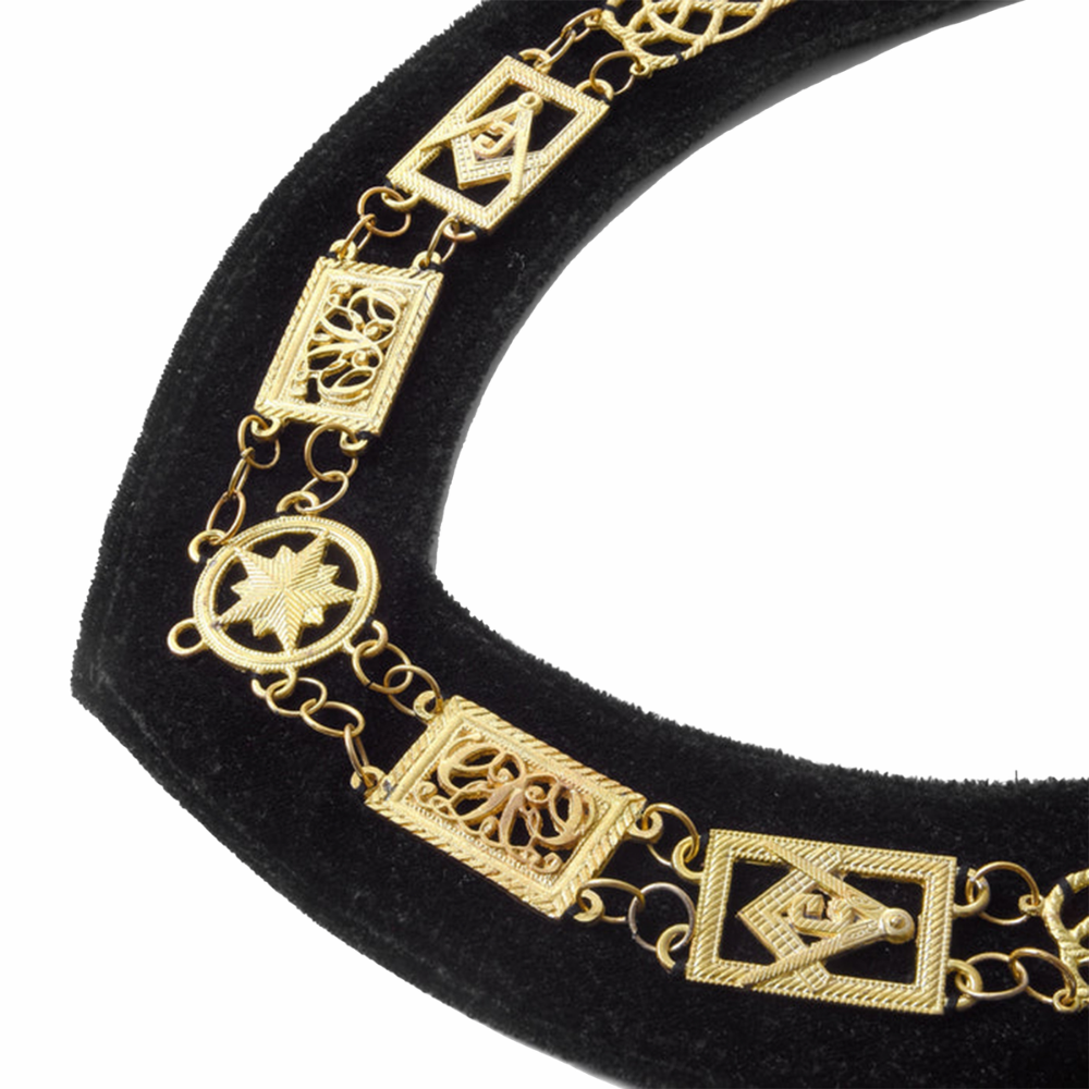 Grand Officers Blue Lodge Chain Collar