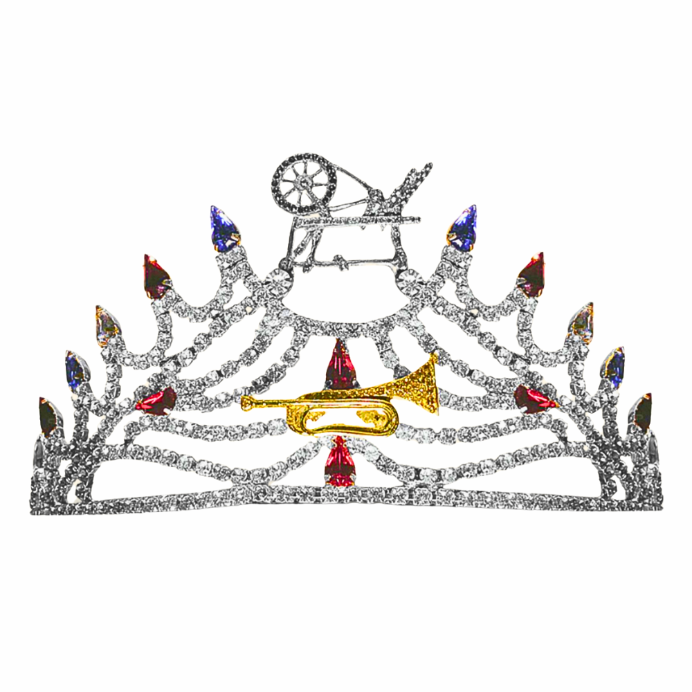 Heroines Of Jericho Crown Silver Tone