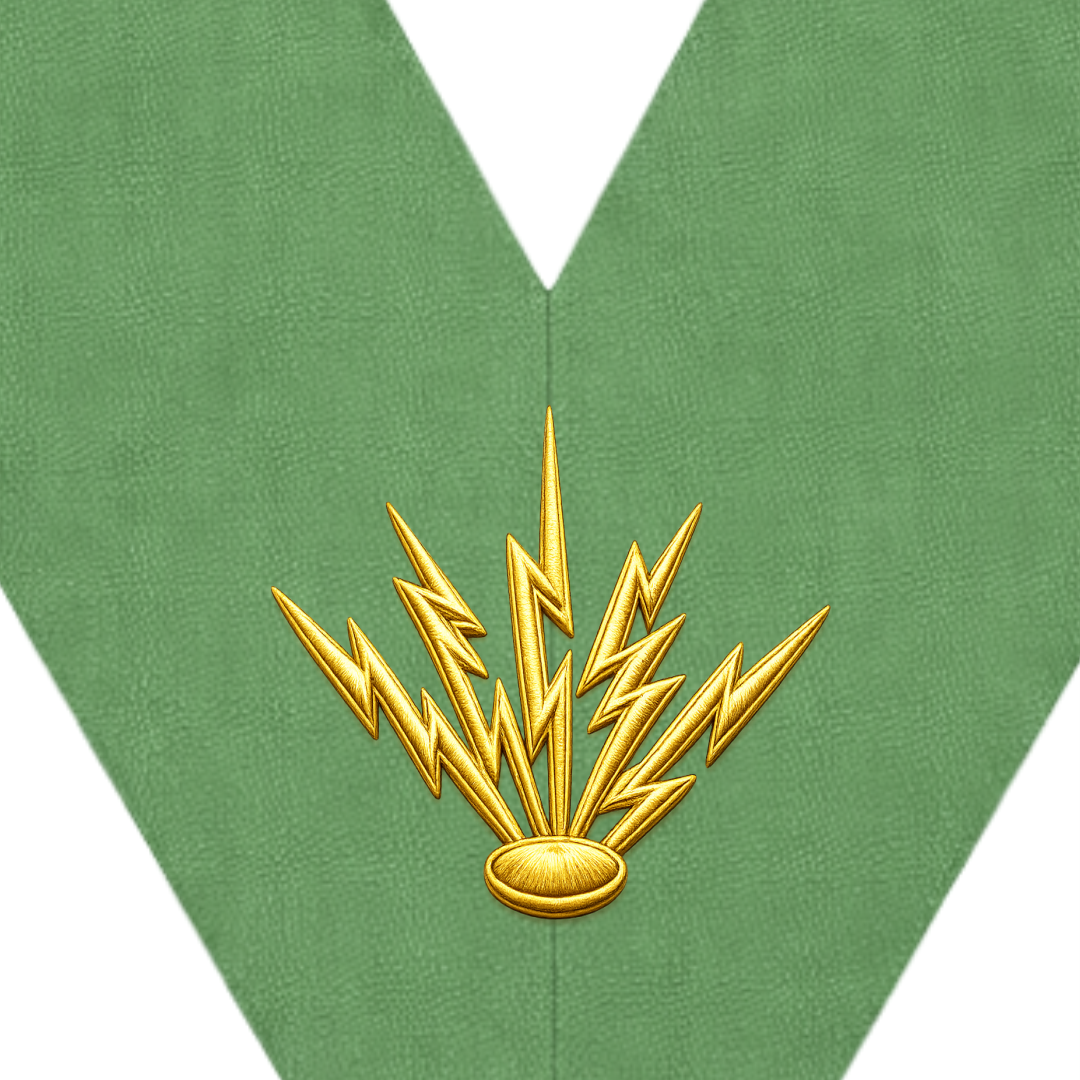 Electrician Blue Lodge Collar