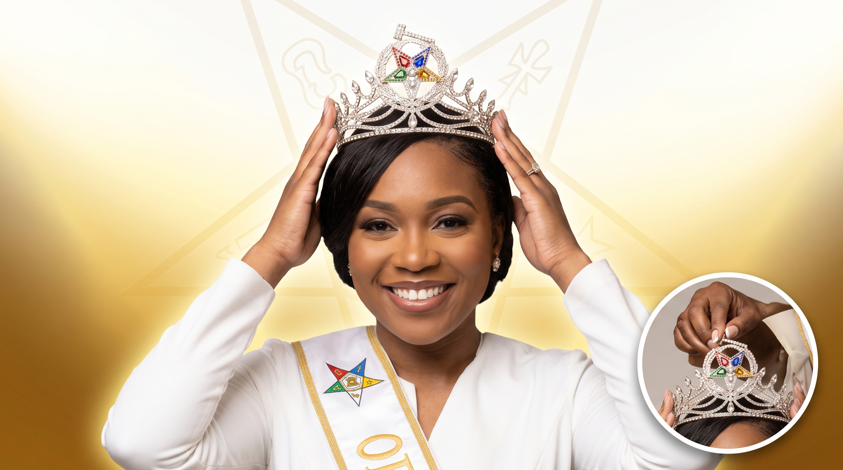 How to Wear an OES Crown Properly | Complete Guide for Eastern Star Members