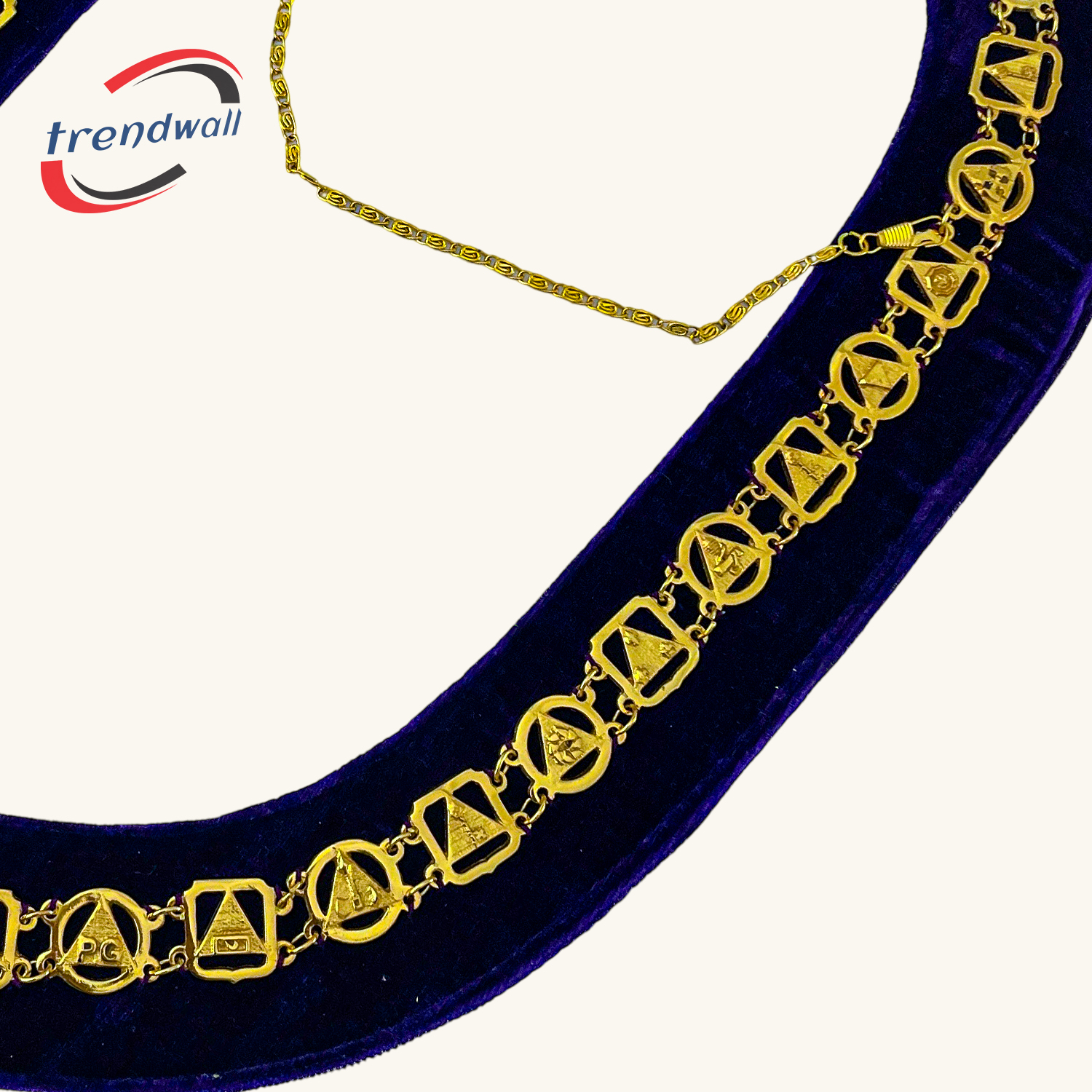 Masonic 33rd Degree Scottish Rite Chain Collar