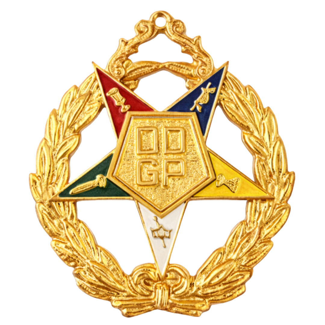 District Deputy Grand Patron OES Officer Collar Jewel