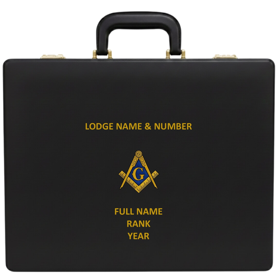 Master Mason Blue Lodge Apron Case