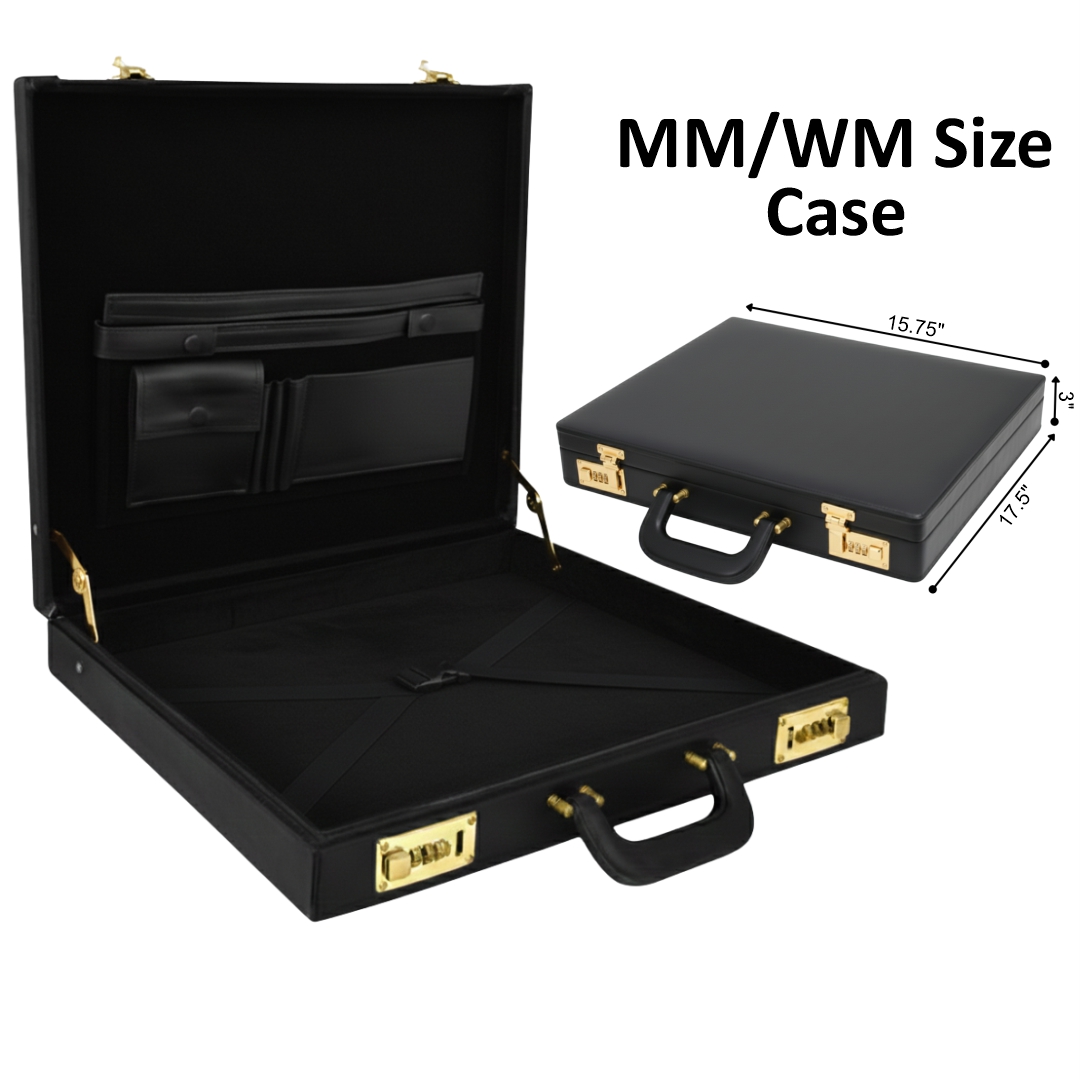 MM/WM Masonic Apron Hard Case