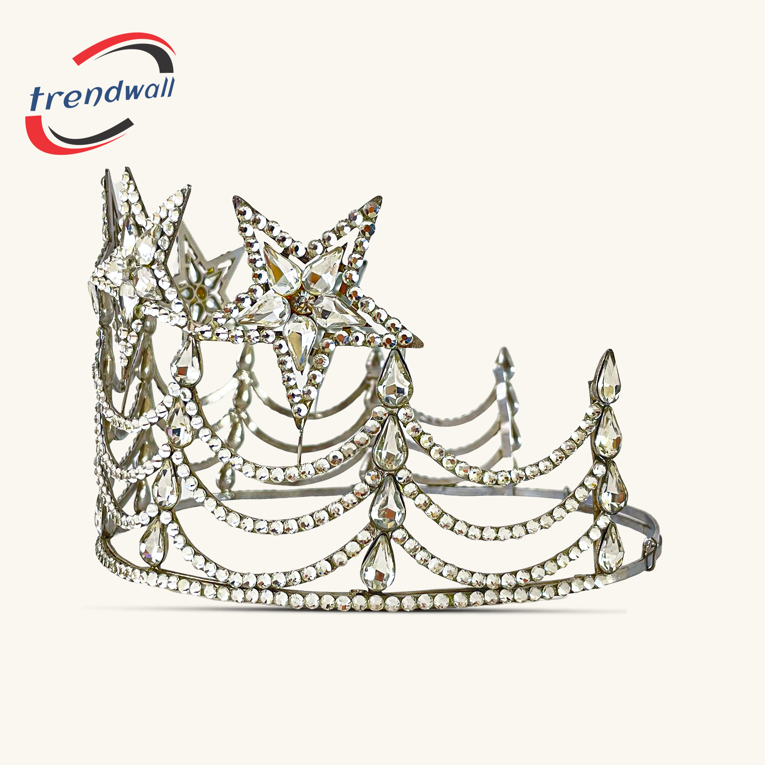 OES 5-Stars Silver Star Crown