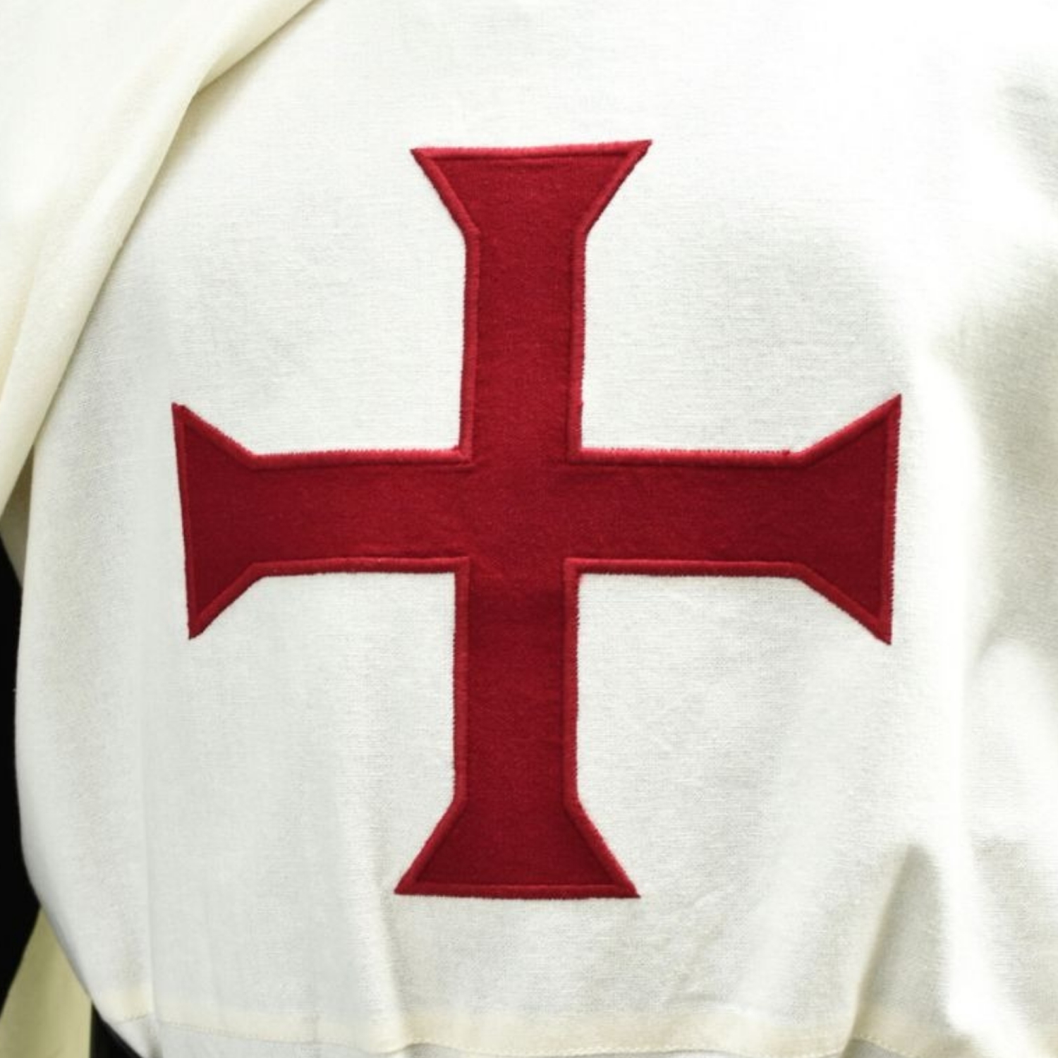 Knight Templar Medieval Tabard with Cape