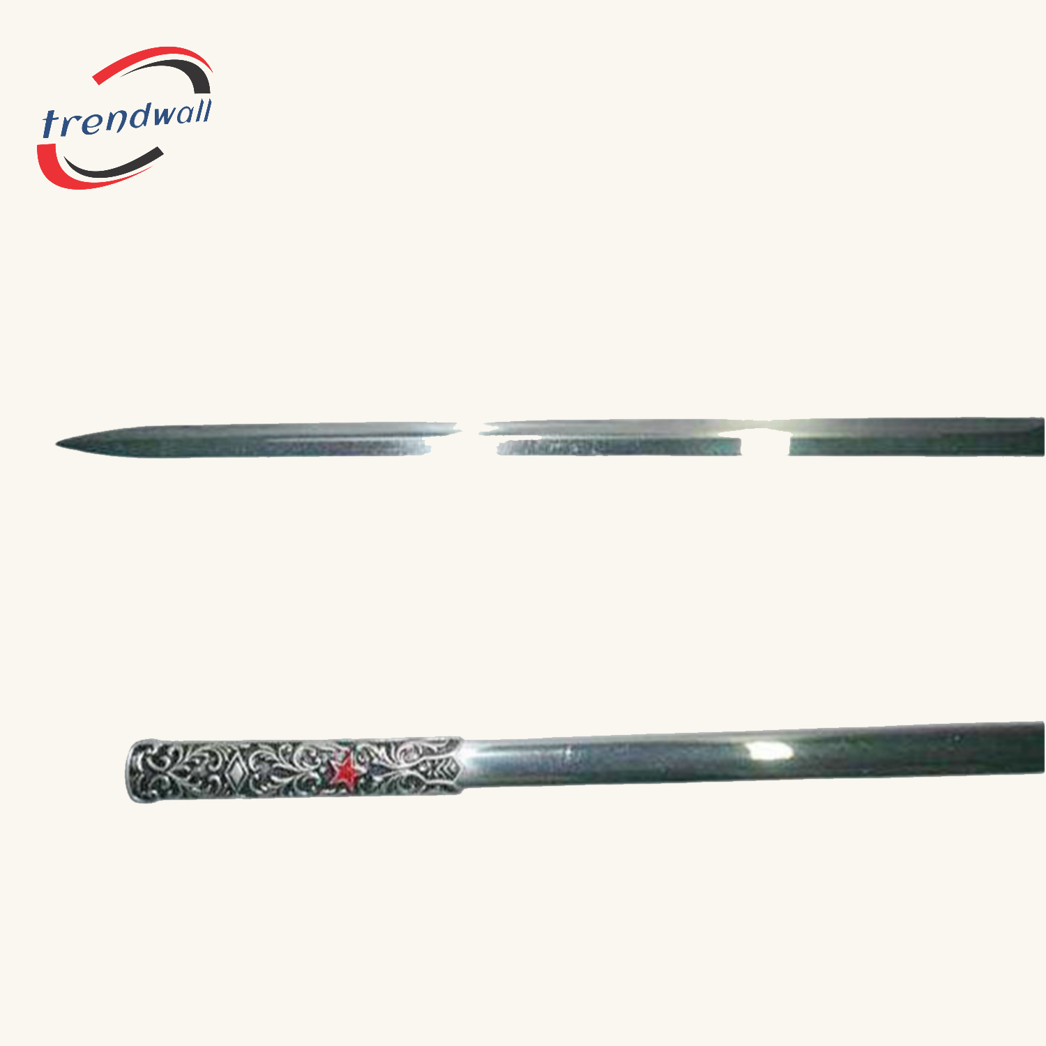 FELLOWCRAFT BLUE LODGE SWORD - SQUARE COMPASS OFFICER RED STAR