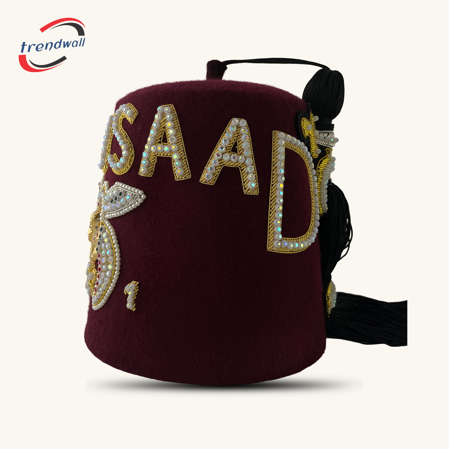 Masonic Shriners AbouSaad Custom Temple Fez