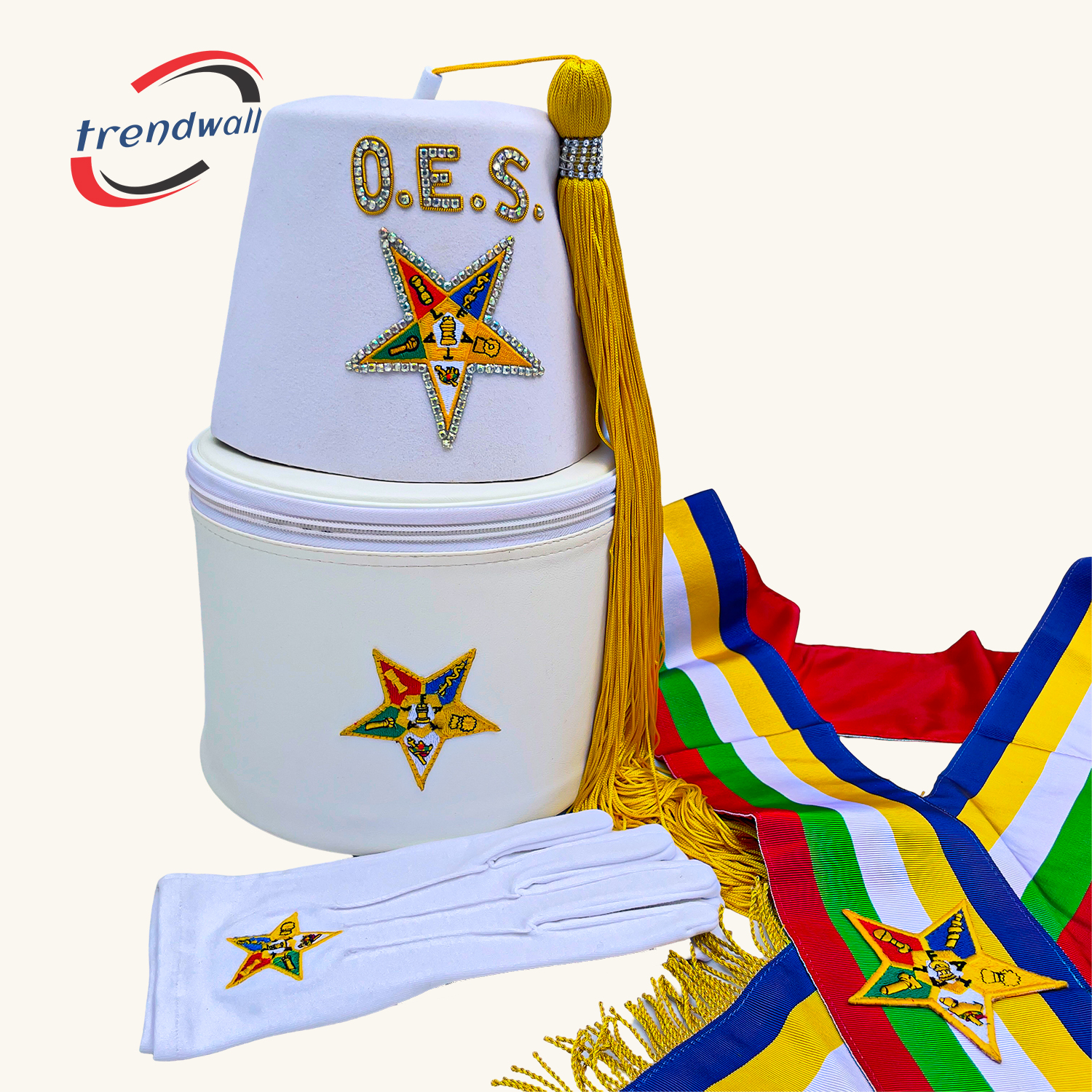 Masonic OES Fez Set