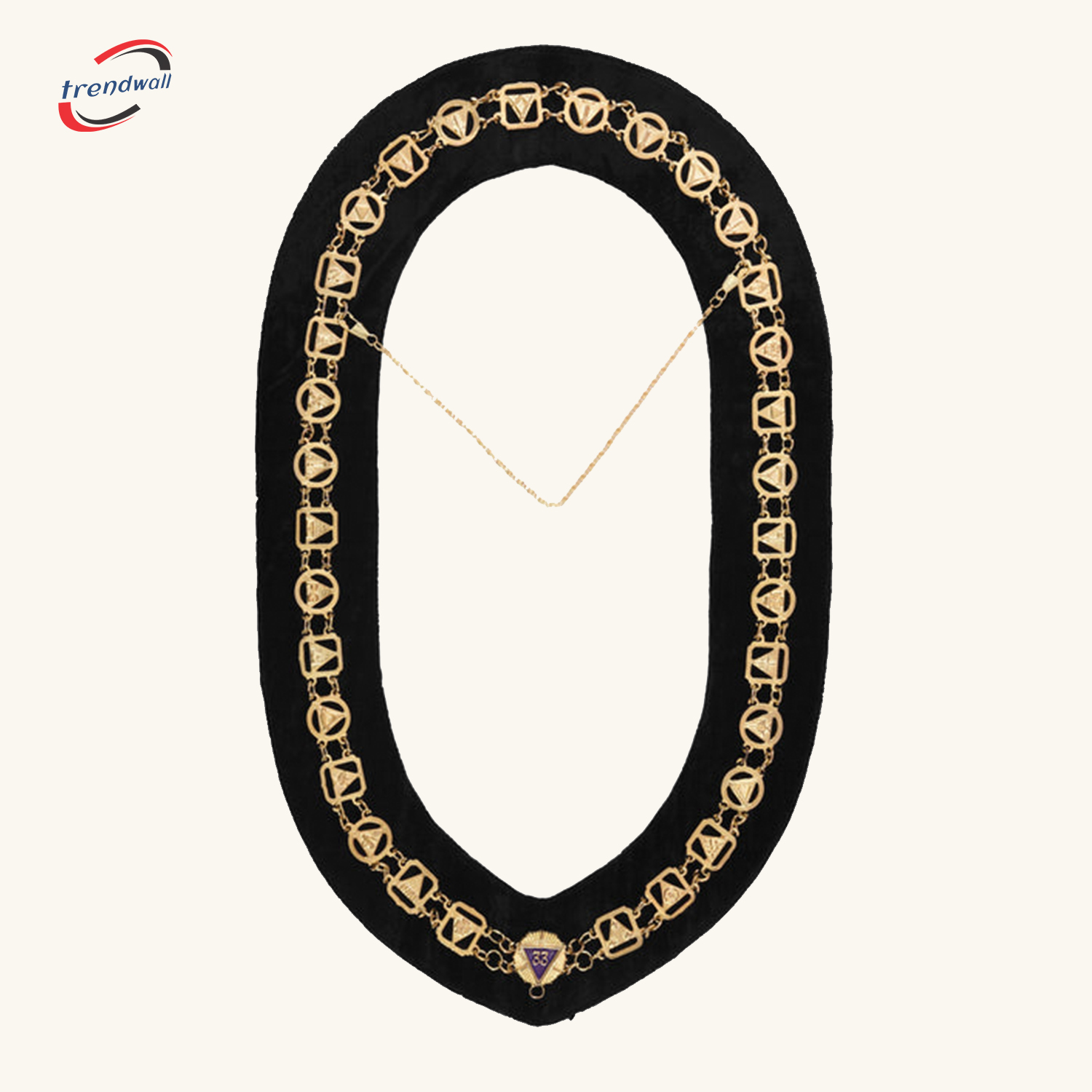 33rd Degree Scottish Rite Chain Collar