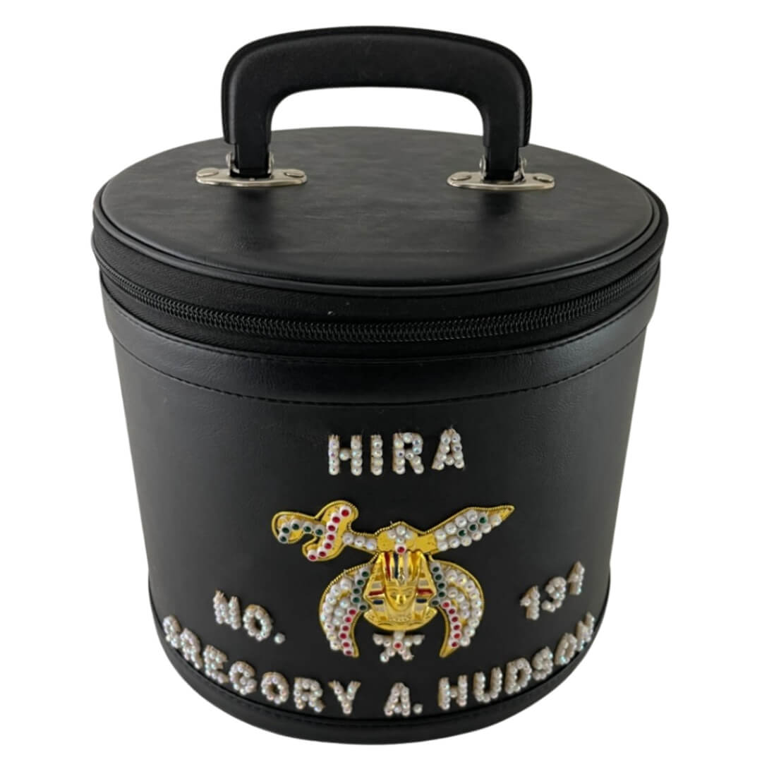 Masonic Shriners Custom Fez Case