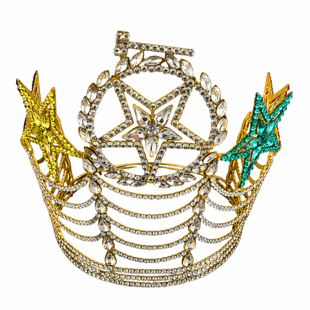 Grand Worthy Matron OES Crown Biggest Size Crown