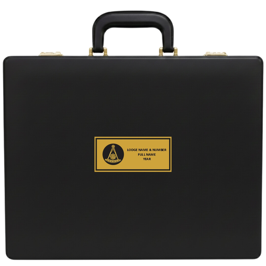 Past Master Blue Lodge Apron Case