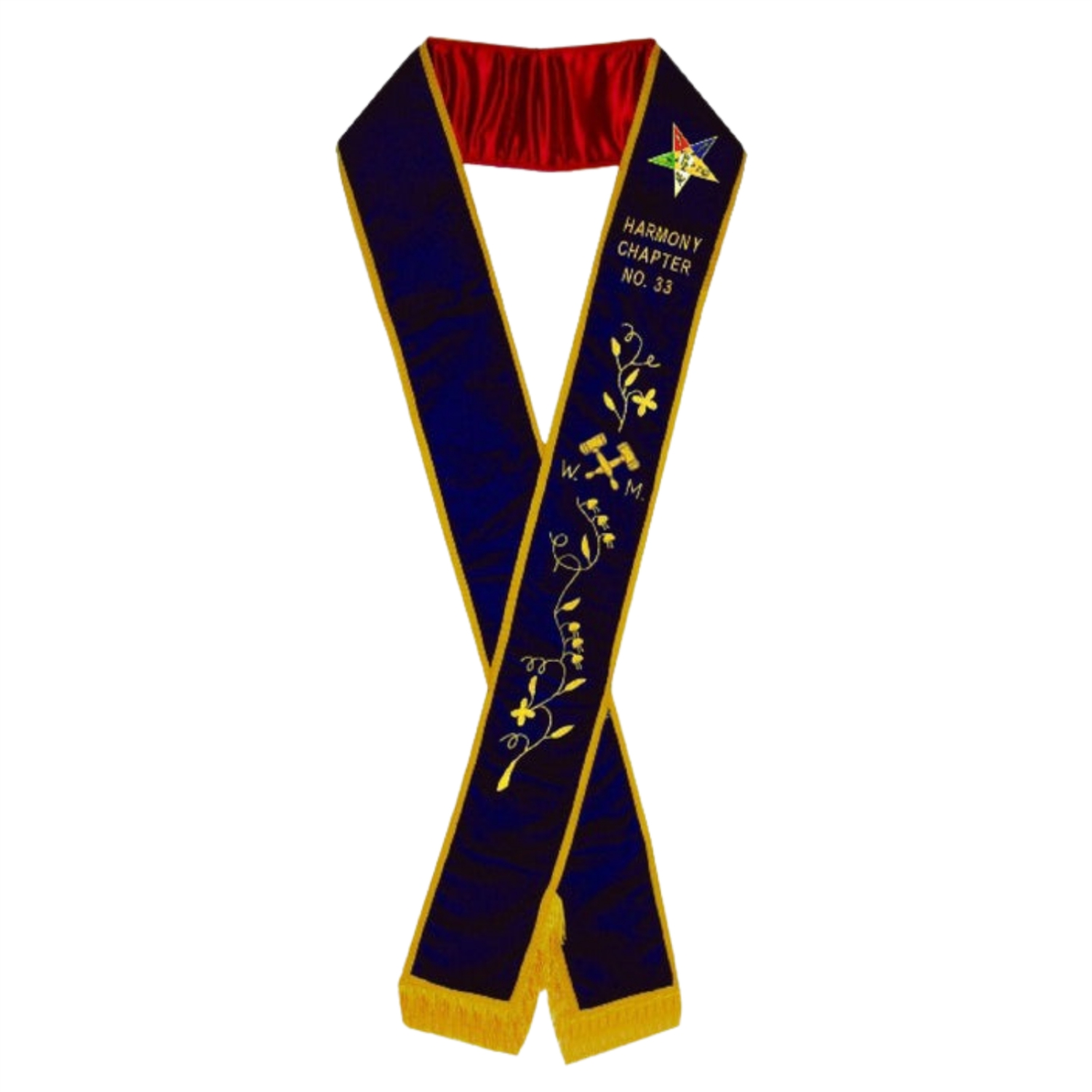 Worthy Matron OES Sash