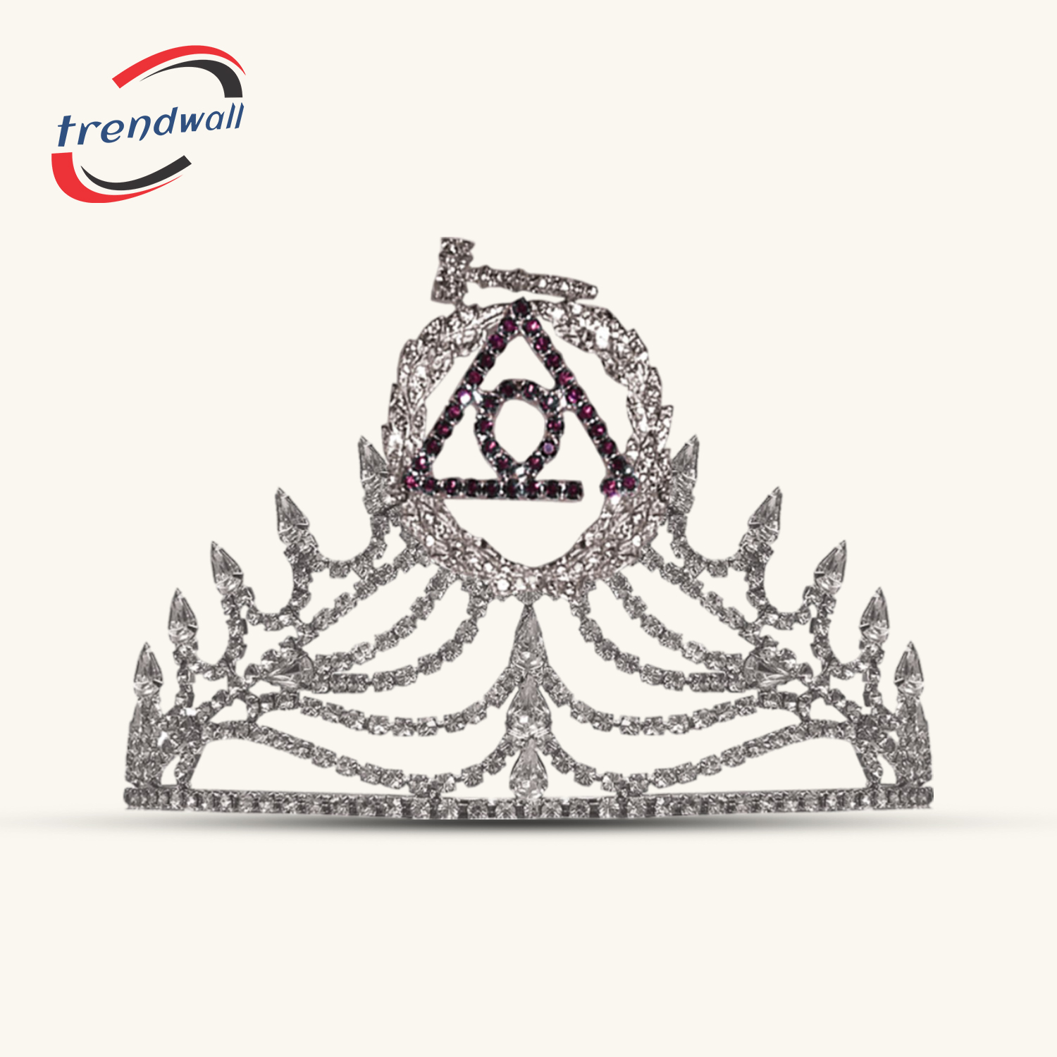 LOCOP Crown Silver Tone