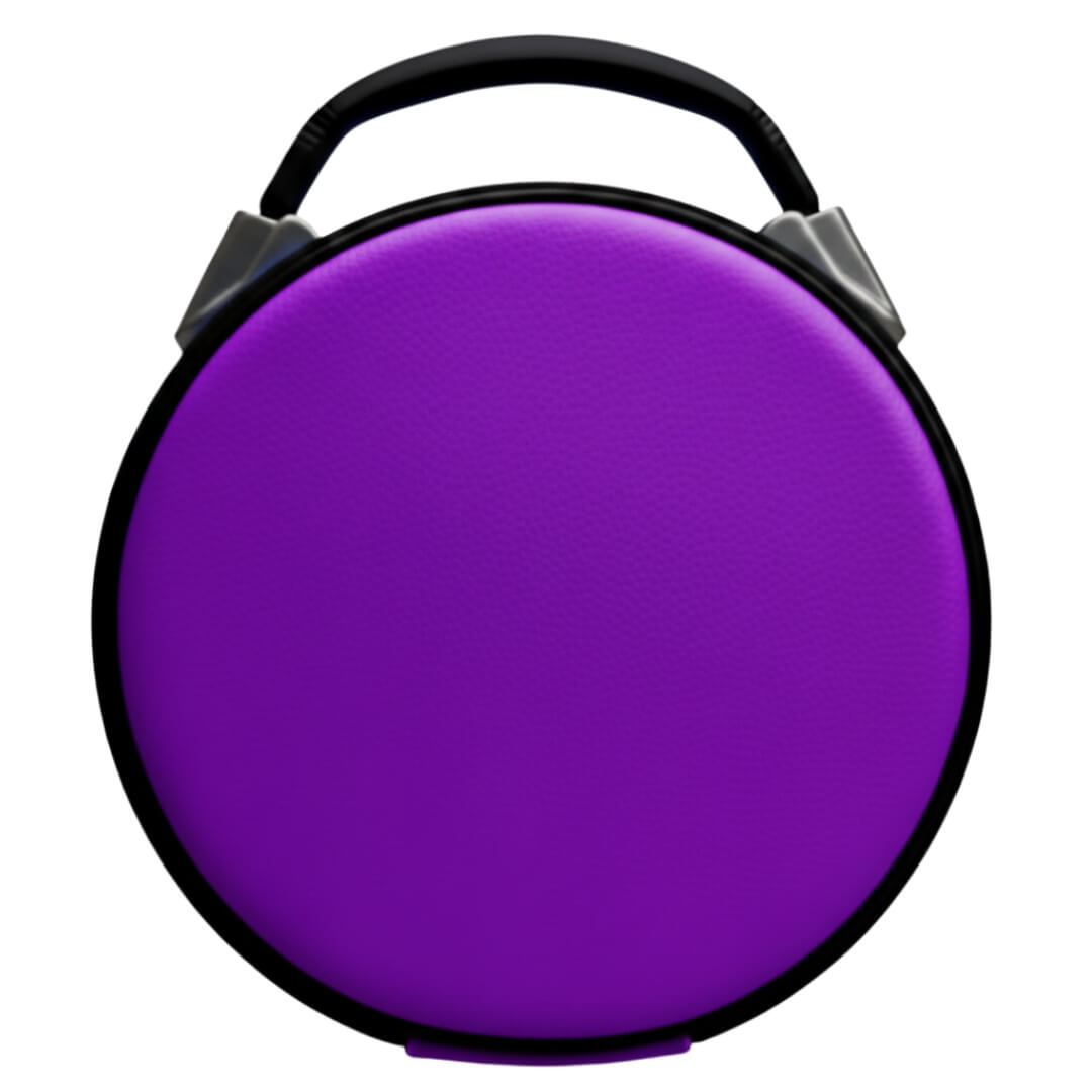 Masonic Crown Cap Case Purple Color