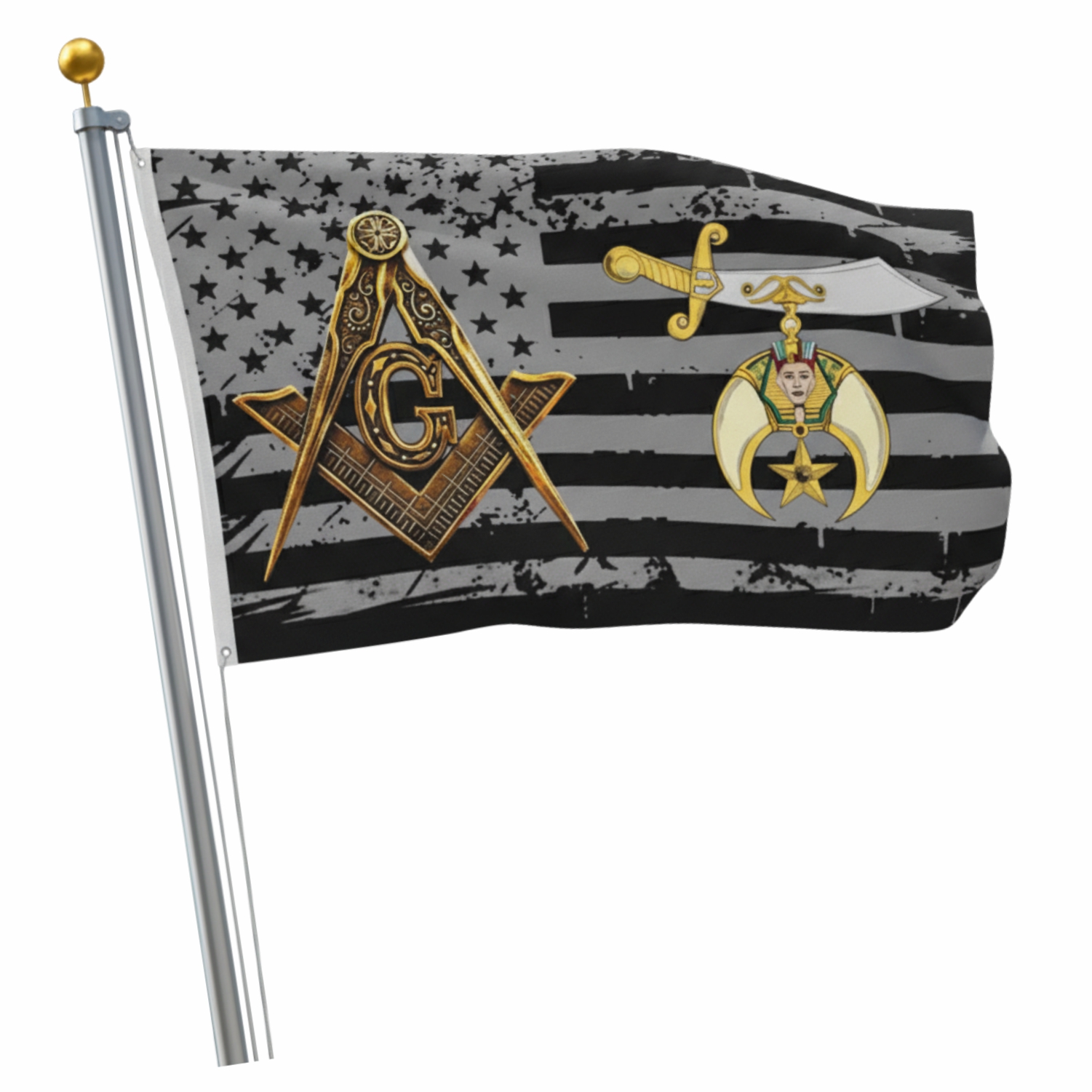 Masonic Shriner Flag