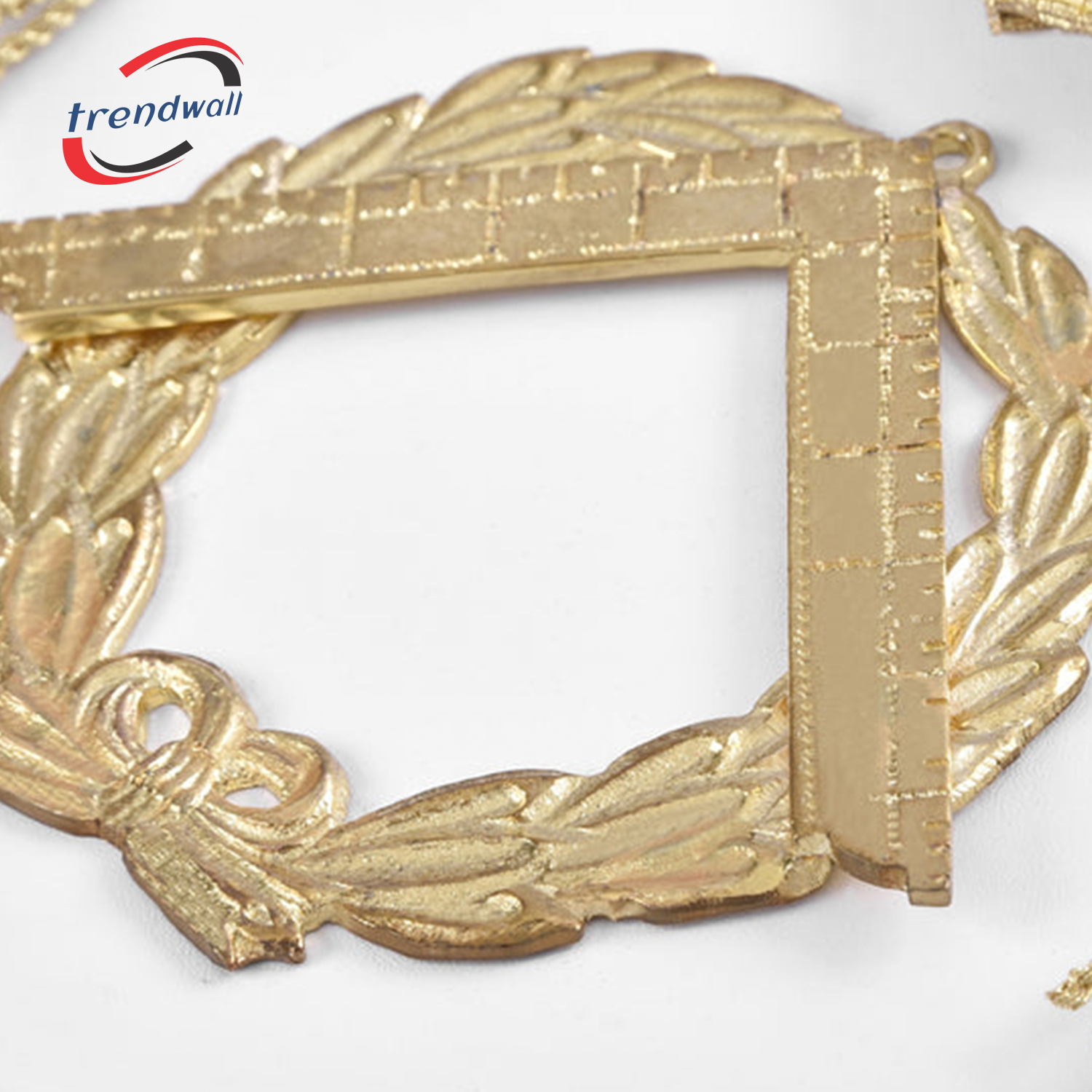 Grand Master Blue Lodge Apron -Royal Blue Velvet With Gold Metal Badge