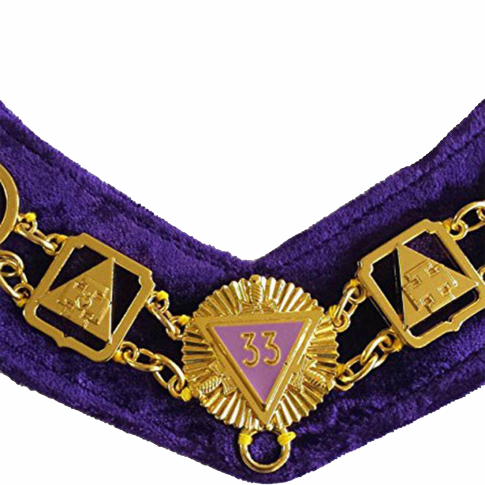 33rd Degree Scottish Rite Chain Collar