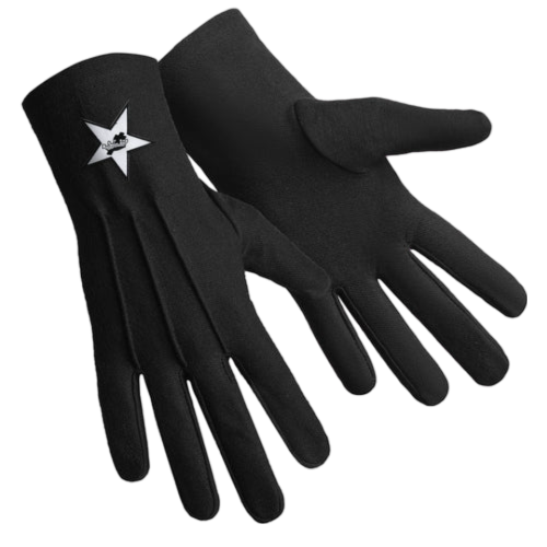 Ladies Knight Knights Templar Commandery Gloves