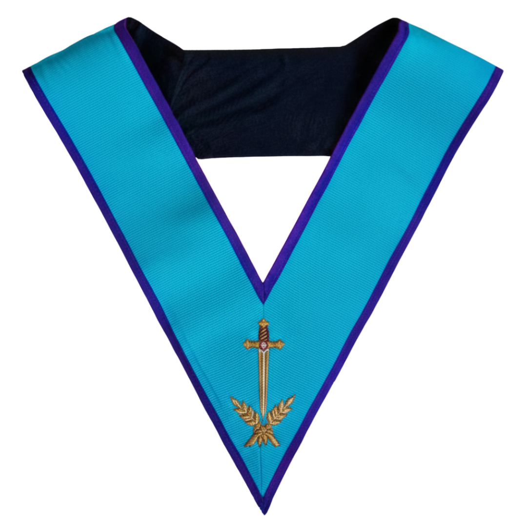 Tyler Memphis Misraim French Regulation Officer Collar