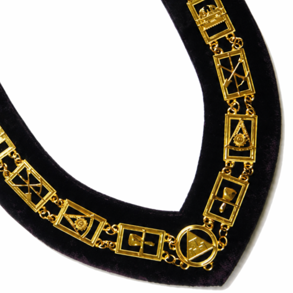 English Scottish Rite Chain Collar