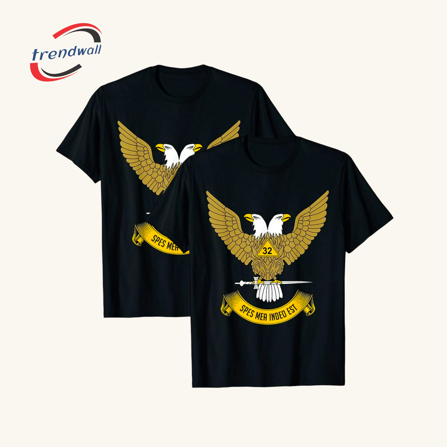 32nd Degree Masonic Scottish Rite Custom T-Shirt