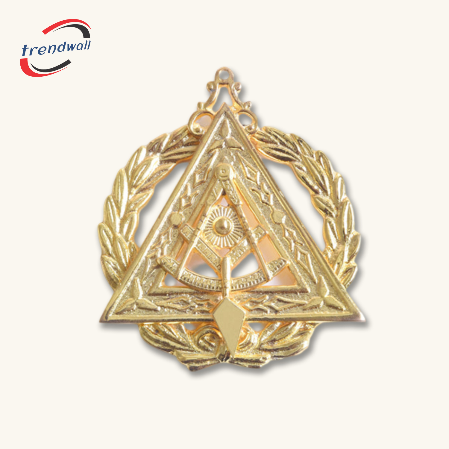 Past Grand Illustrious Master Council Collar Jewel - Gold Plated