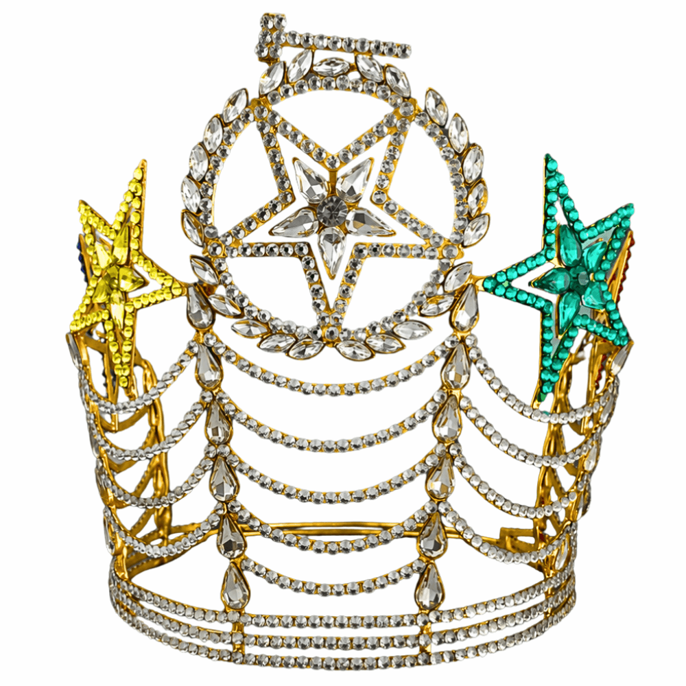 Grand Worthy Matron OES Crown Biggest Size Crown