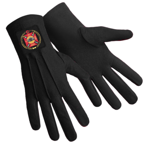Knights Templar Commandery Gloves