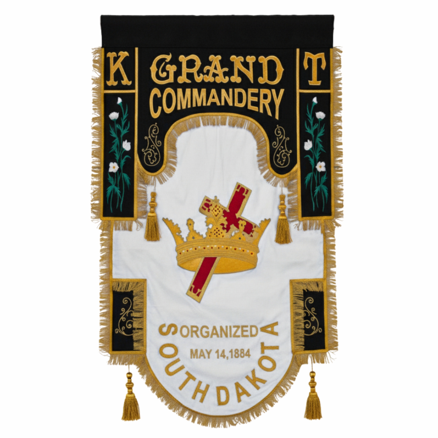 Grand Knights Templar Commandery Banner