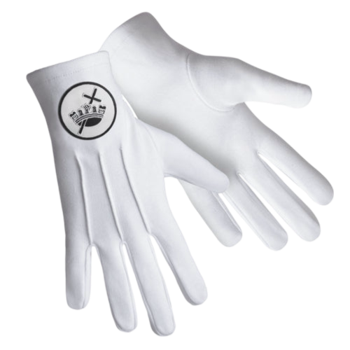 Knights Templar Commandery Gloves