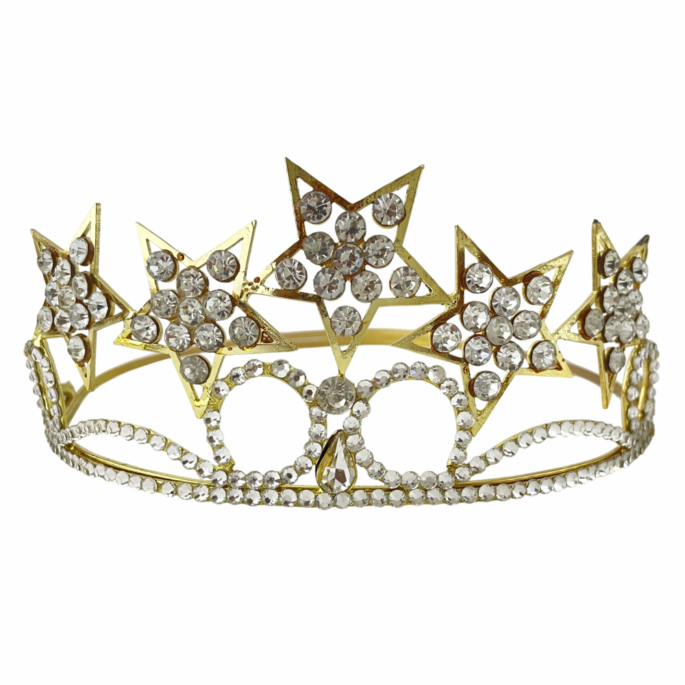 OES Five Clear Star Crown
