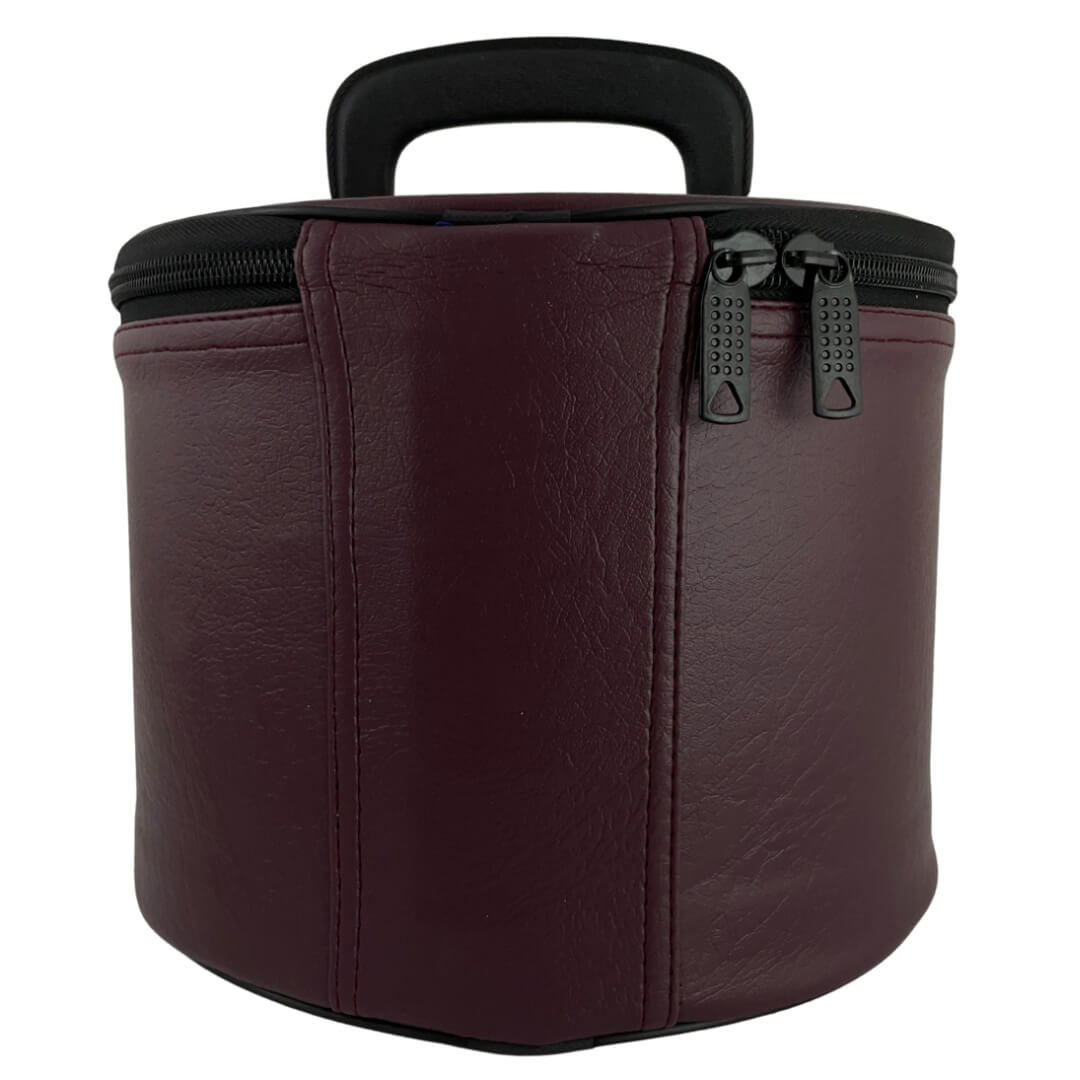 Shriners Fez Case Burgundy Color